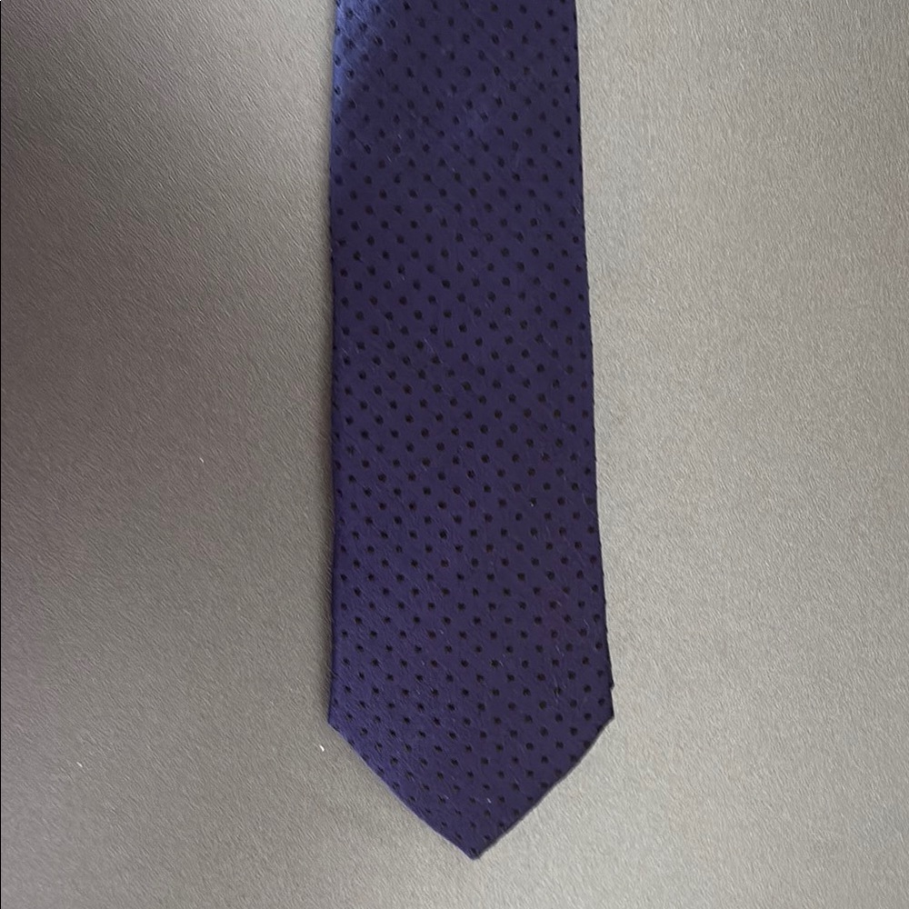 Paul Smith Classic Purple Tie with Subtle Dots